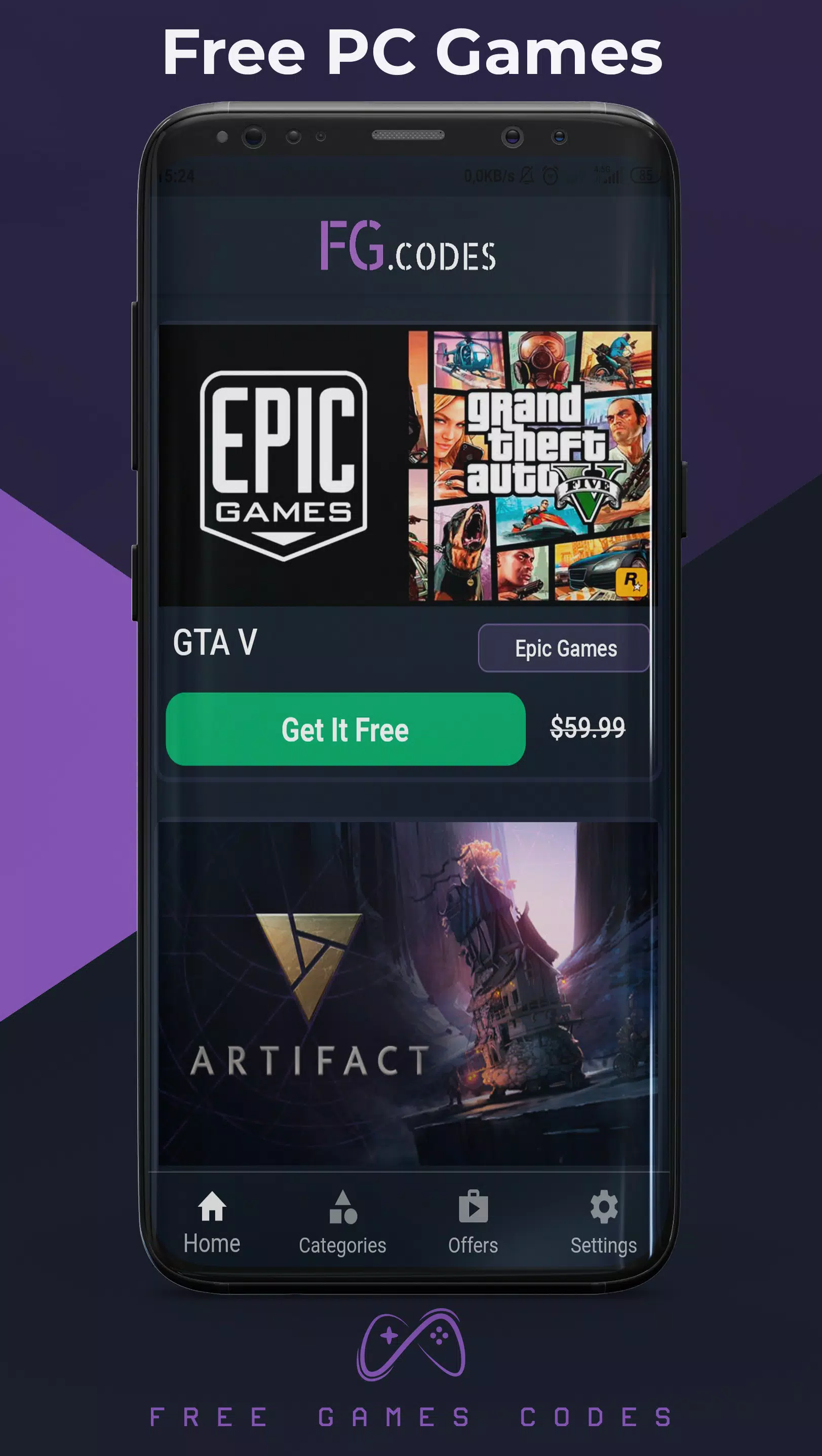 PC Games Alerts on Steam, Epic 스크린샷 0
