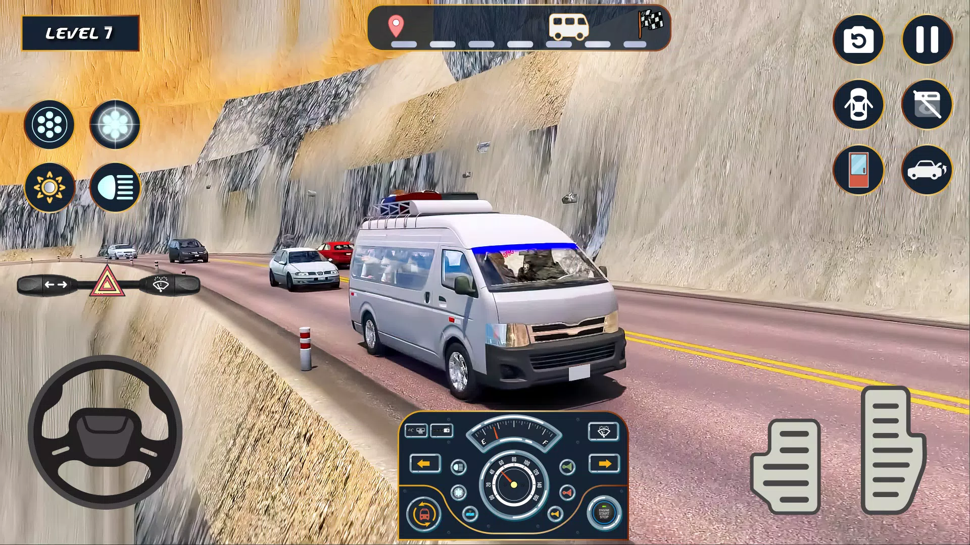 Van Simulator Dubai Van Games Screenshot 1