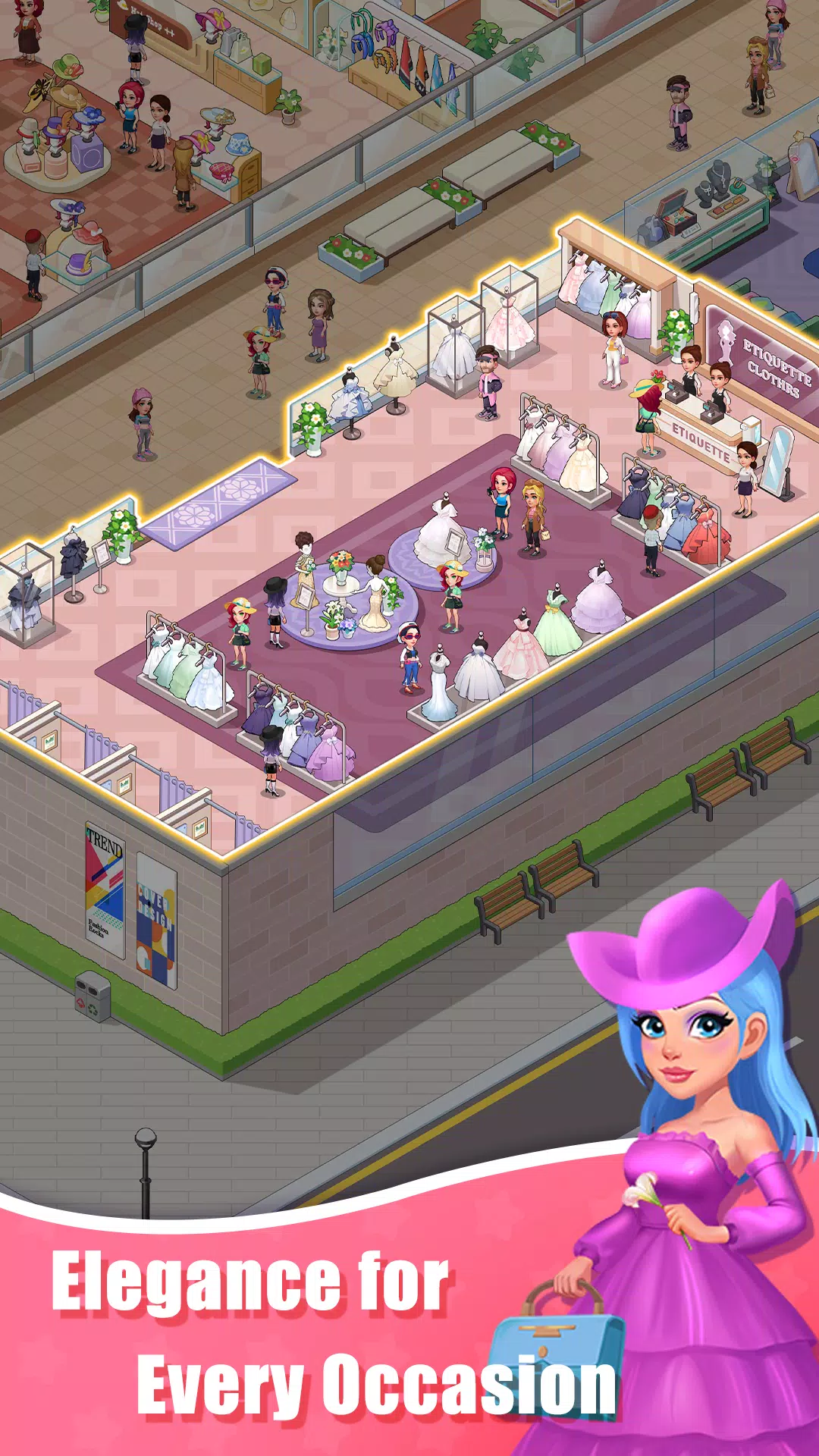 Idle Shopping Mall - Tycoon Скриншот 3