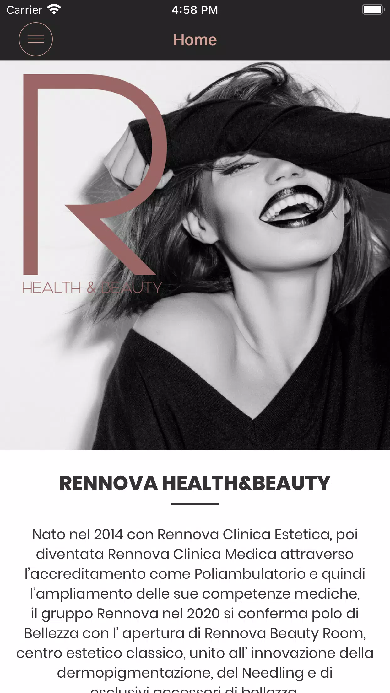 RENNOVA HEALTH & BEAUTY ဖန်သားပြင်ဓာတ်ပုံ 1