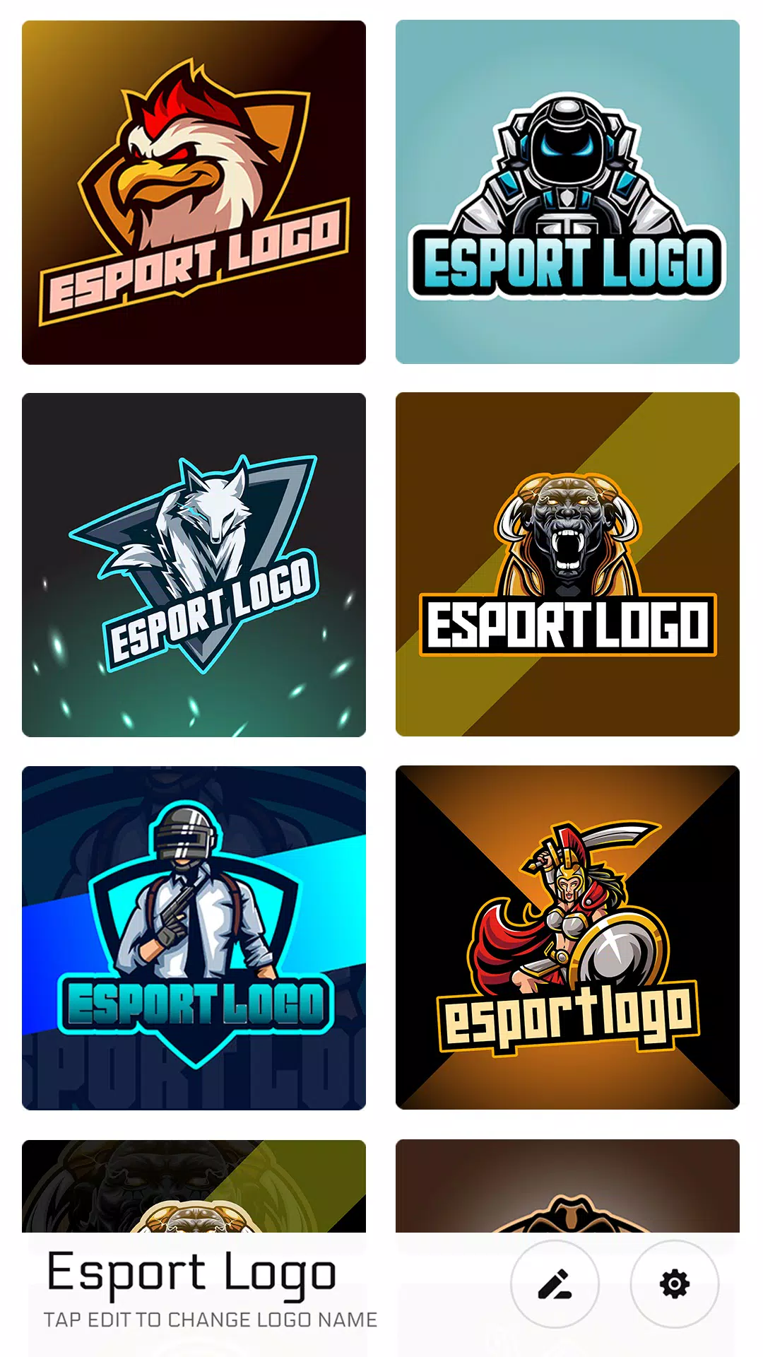 Esports Logo Gaming Logo Maker স্ক্রিনশট 1