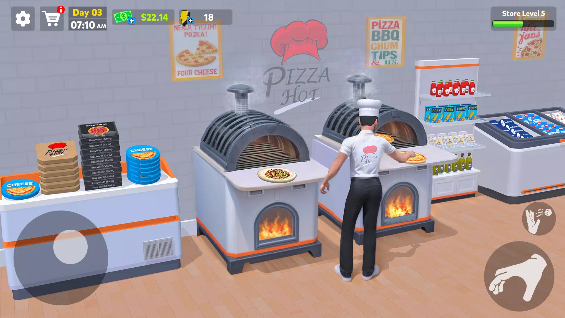 Pizza Shop Simulator 3D Screenshot 1