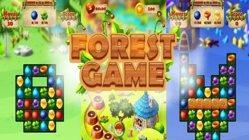 Fairy Forest - match 3 games Screenshot 3