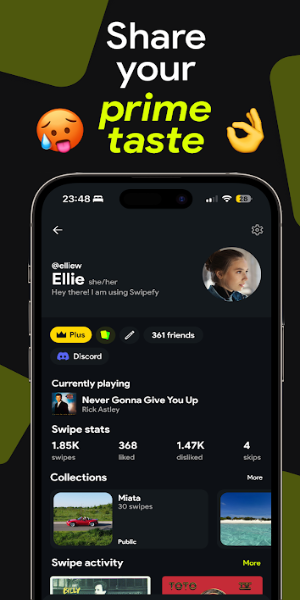 Swipefy for Spotify Capture d'écran 1