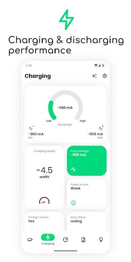 Electron: battery health info ဖန်သားပြင်ဓာတ်ပုံ 1