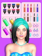 Lip Art Beauty Makeup Games Tangkapan skrin 1