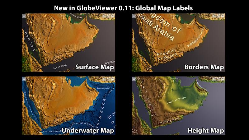 GlobeViewer Ekran Görüntüsü 1