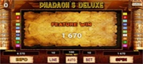 Pharaoh`s Deluxe Slot ဖန်သားပြင်ဓာတ်ပုံ 2