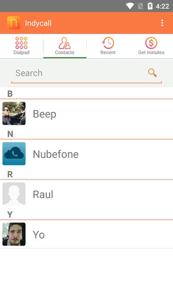 Indycall Screenshot 1