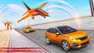 Prison Escape Robot Car Games Скриншот 3