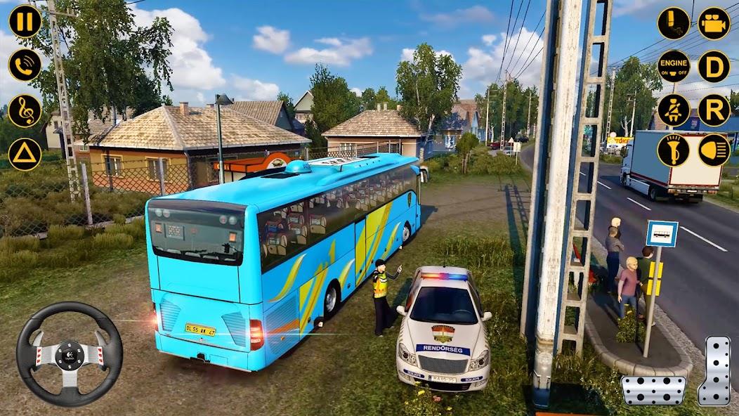 Coach Bus Simulator Games Mod Schermafbeelding 3