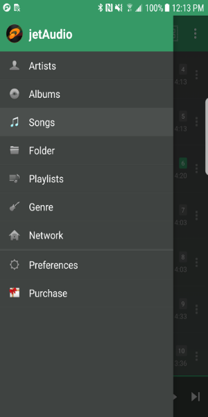 jetAudio Hi-Res Music Player Скриншот 1