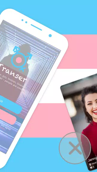 Transgender Dating: Meet Trans & Crossdresser Chat Скриншот 1