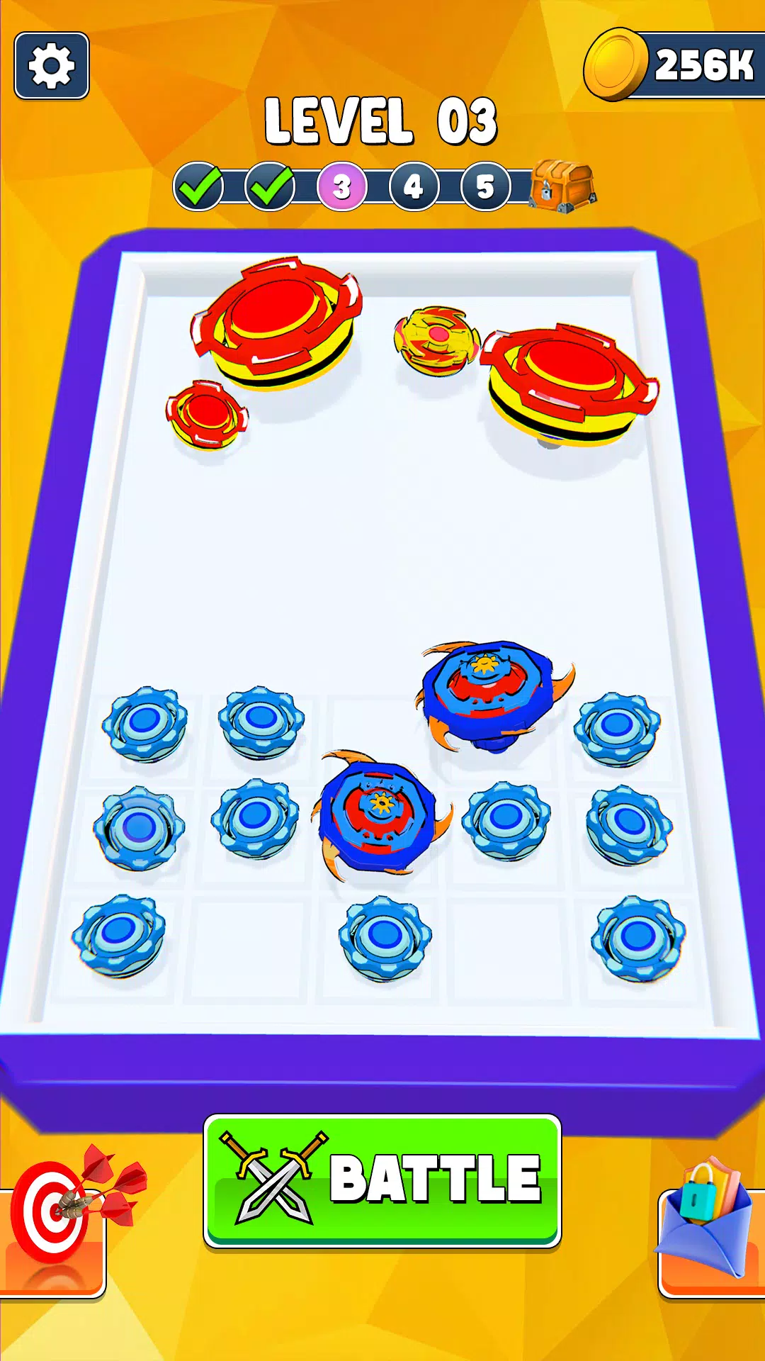 Merge & Battle Spinner Game Capture d'écran 0
