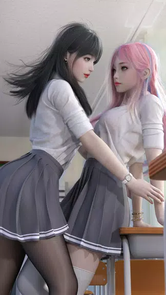 Sexy Anime Girls Wallpapers HD 스크린샷 1