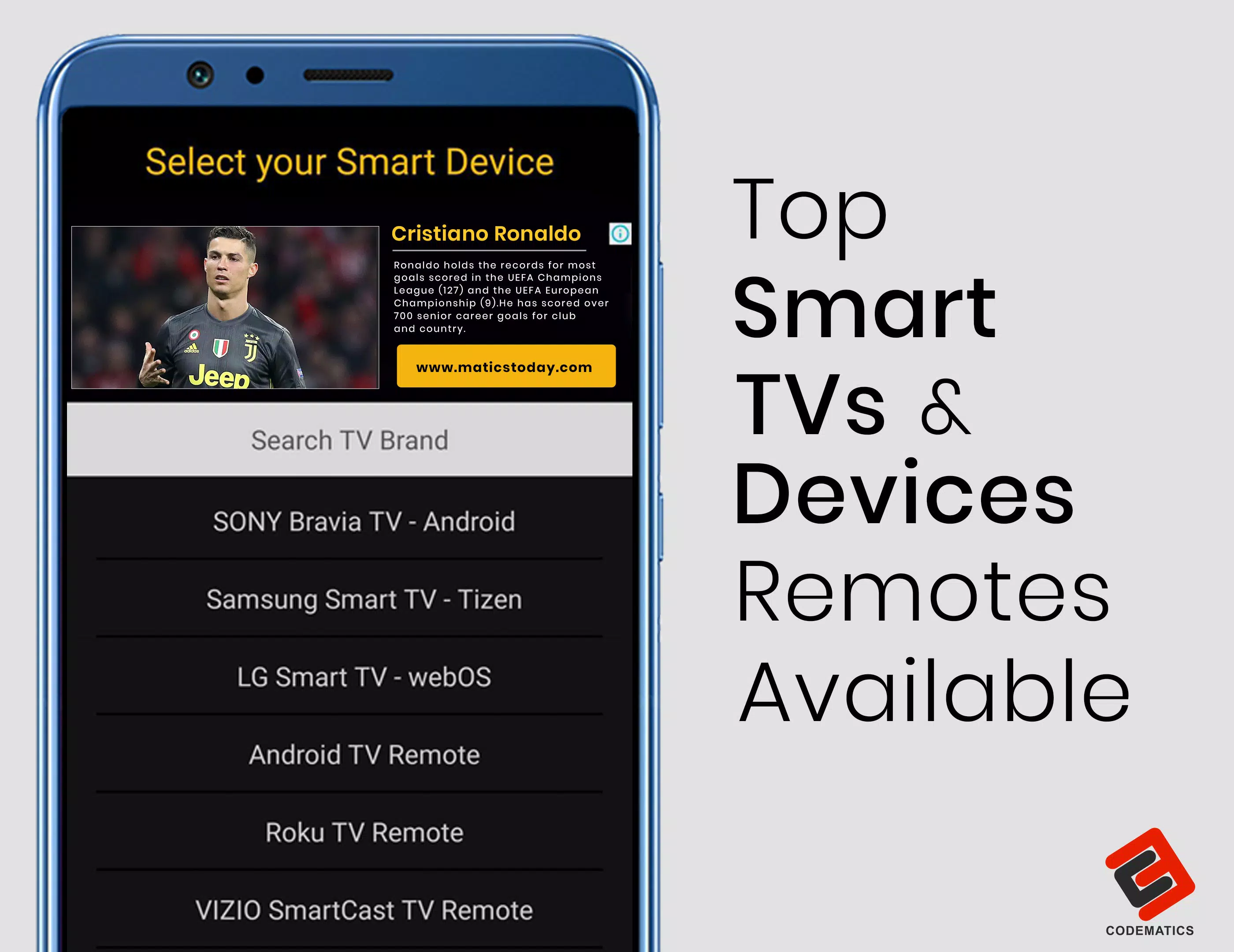 Universal TV Remote Control Screenshot 3