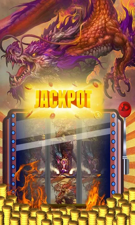 Dragon Casino Slots: Golden Flames of Vegas Capture d'écran 1