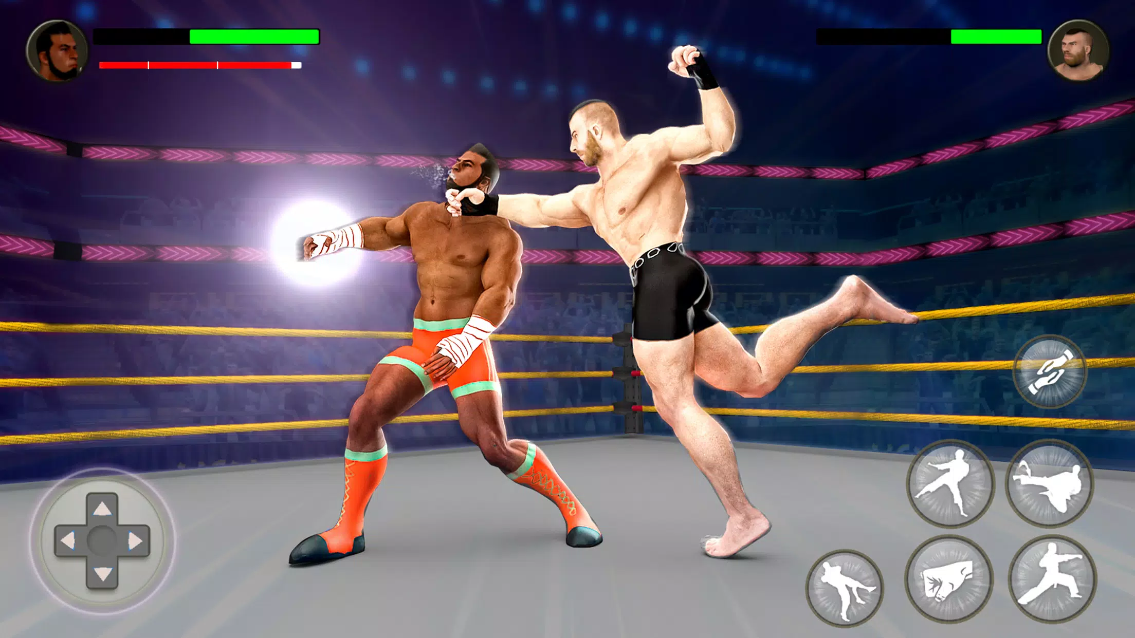 PRO Wrestling Fighting Game Schermafbeelding 1