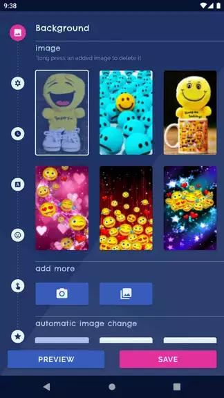 Cute Emoji Live Wallpaper ဖန်သားပြင်ဓာတ်ပုံ 0