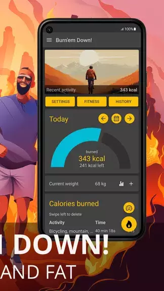 Burn Calories & Weight Loss 스크린샷 1