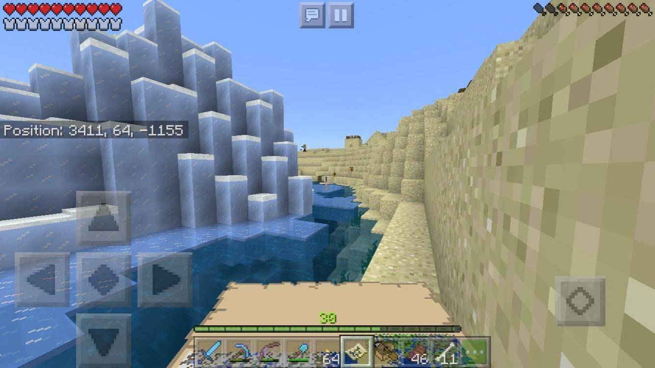 minecraft snow biome seed