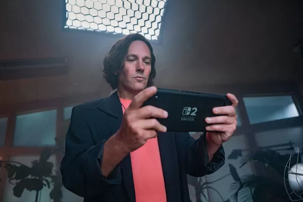Paul Rudd fördert nostalgisch Nintendo Switch 2 mit SNES -Werbung für 90er Jahre