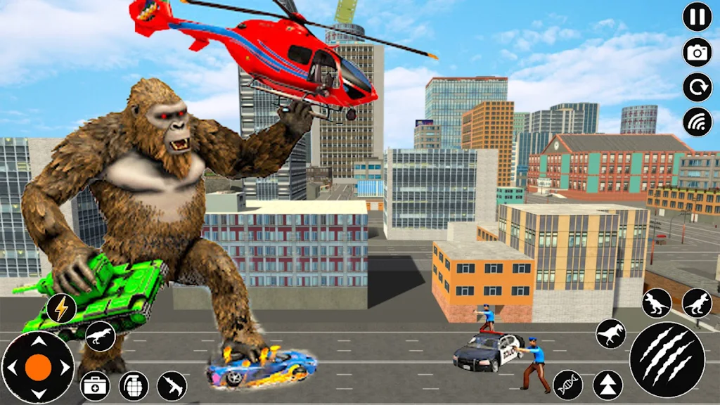 Gorilla vs King Kong 3D Games 스크린샷 2