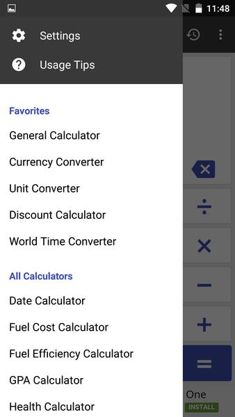 ClevCalc - Calculatrice Capture d'écran 2