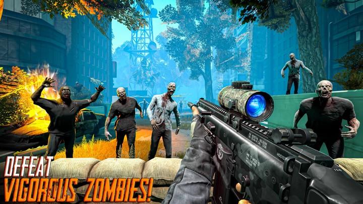 Zombie Hunter Game: Zombie War Скриншот 0