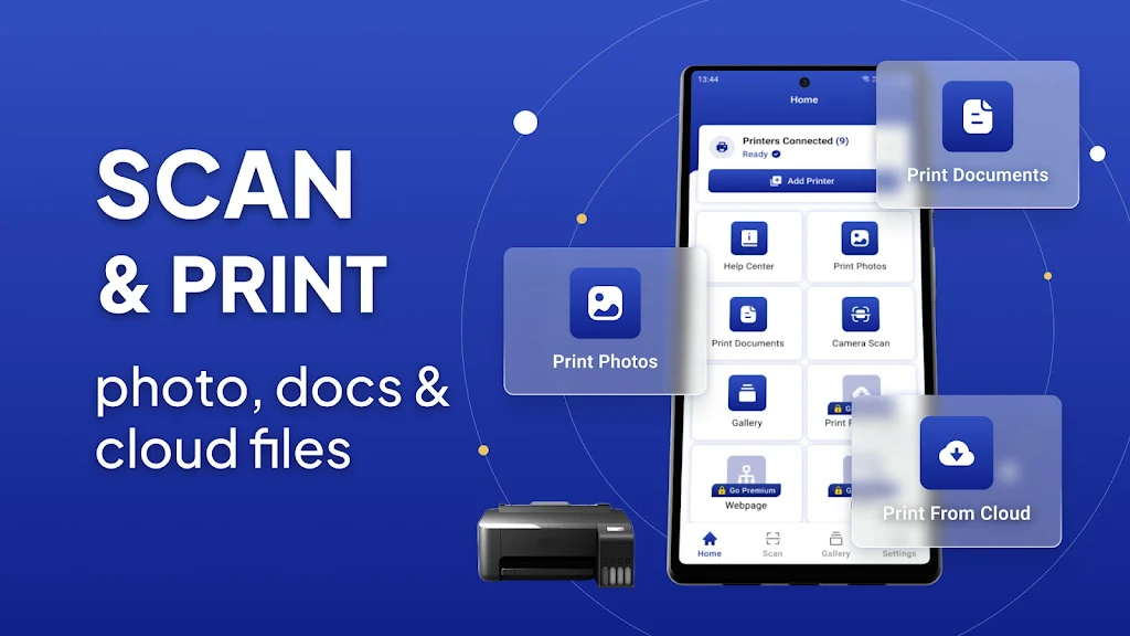 Mobile Printer: Print & Scan Captura de tela 1