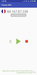 France VPN -Plugin for OpenVPN Captura de pantalla 0