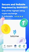 Bittime: Buy Bitcoin & Crypto スクリーンショット 2