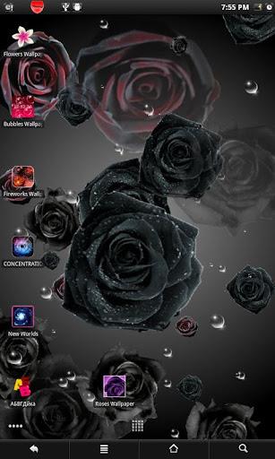 Roses live wallpaper Ảnh chụp màn hình 1