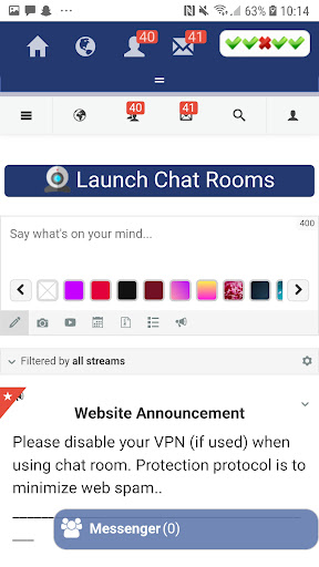 Senior chatz - chat rooms ภาพหน้าจอ 2