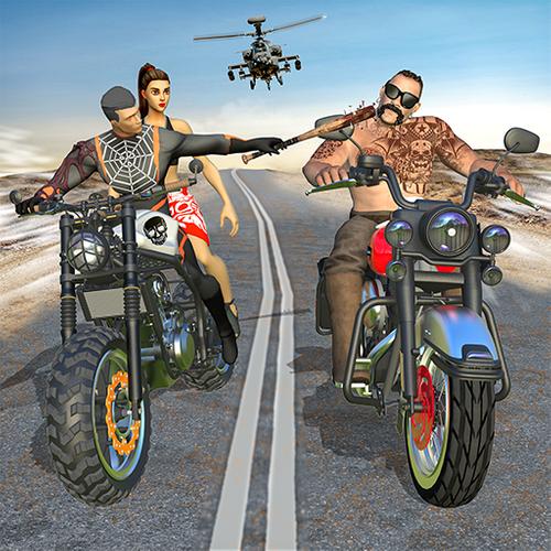 Gangster Bike: Real Race Game Ekran Görüntüsü 1