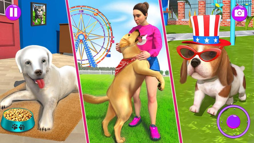 Family Pet Dog Games Tangkapan skrin 3