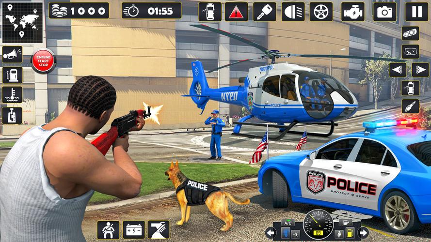 US police Cars Transport truck應用截圖第1張