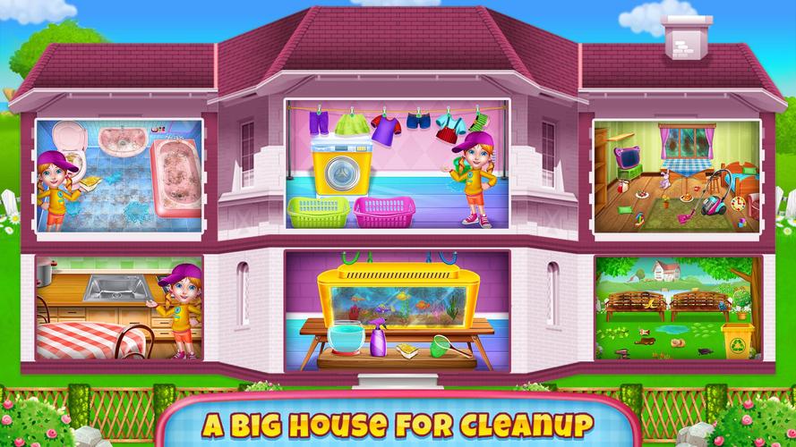 My Messy Home Cleanup Capture d'écran 1