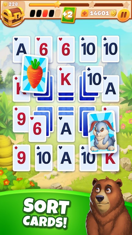 Solitaire Tarot: Fun Card Patience & Travelling應用截圖第1張