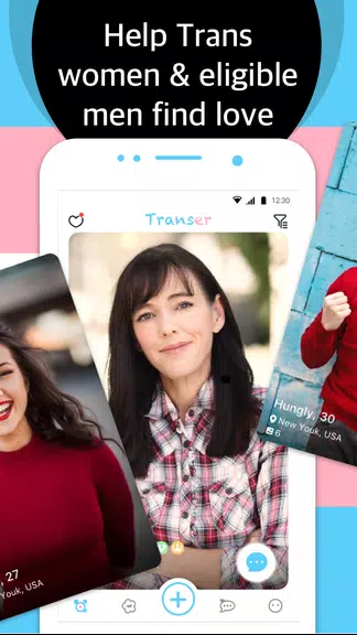 Transgender Dating: Meet Trans & Crossdresser Chat Скриншот 2
