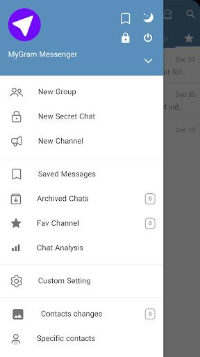 MyGram - messenger Tangkapan skrin 0