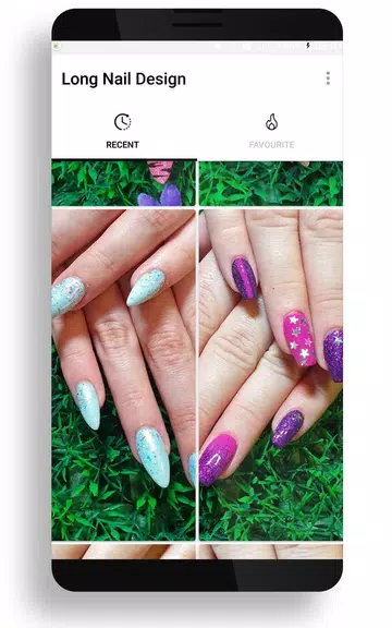 Long Nail Design ภาพหน้าจอ 0