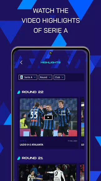 Lega Serie A – Official App Capture d'écran 3