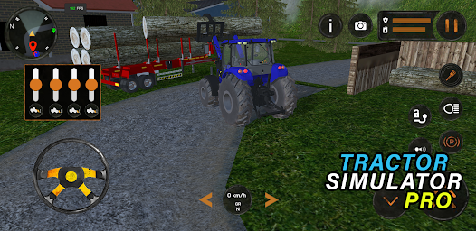 Farm Simulator: Wood Transport应用截图第0张