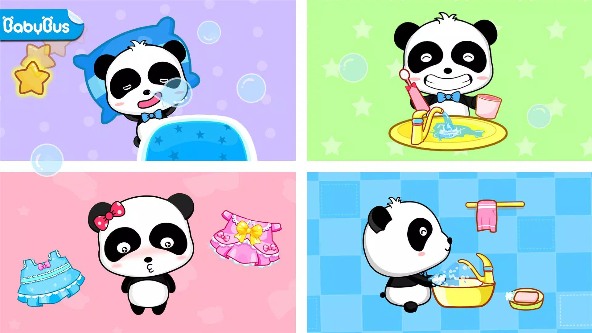 Baby Panda's Daily Life ภาพหน้าจอ 0