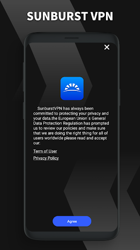 sunburstVPN Ảnh chụp màn hình 0