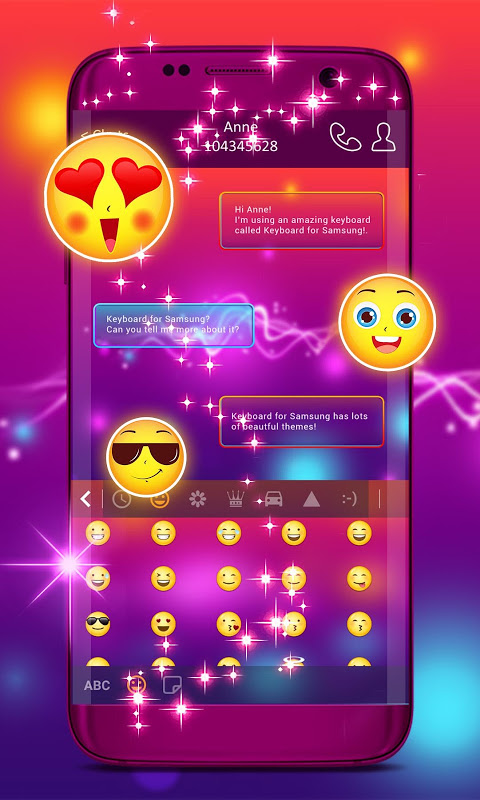 Keyboard Theme for Samsung スクリーンショット 1