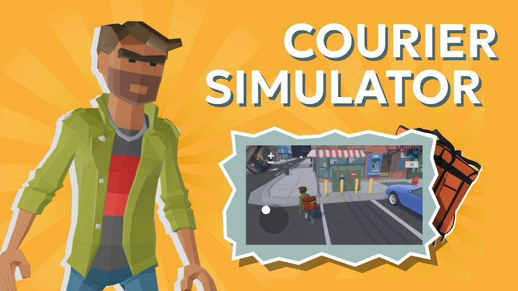 Courier Simulator Tangkapan skrin 0