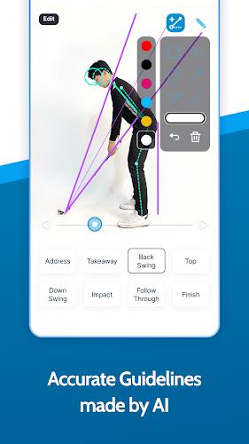 Golf Fix - AI Swing Analyzer Schermafbeelding 1