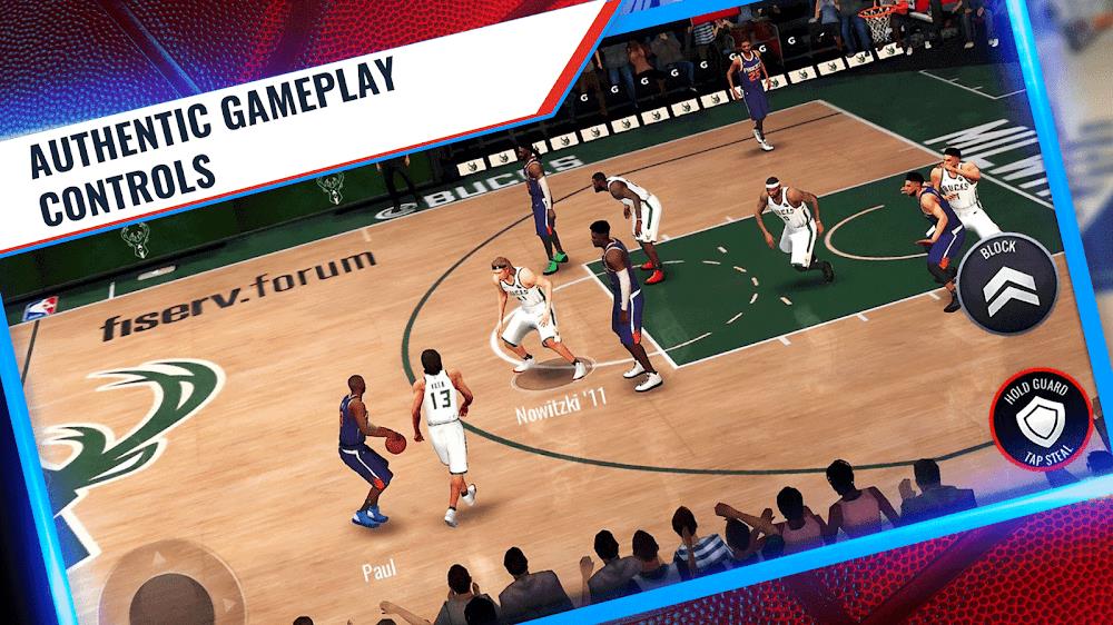 NBA LIVE Mobile Basketball Schermafbeelding 2